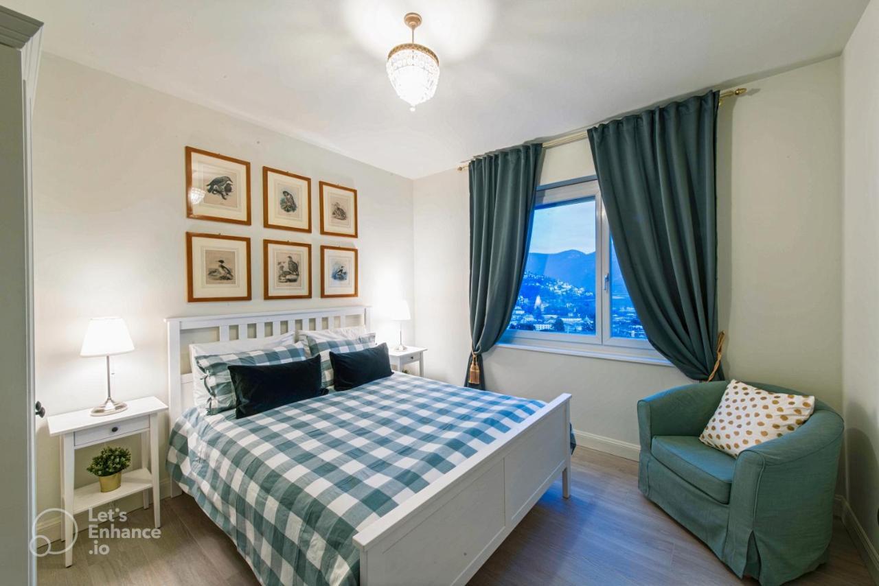 Lakeview Panorama Penthouse With Washer & Dryer Lugano Exterior foto